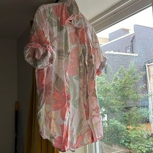 Aerie Button Down Top